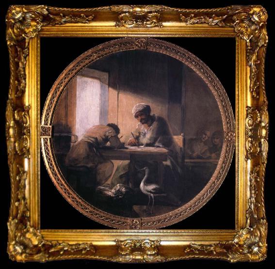 framed  Francisco Goya Commerce, ta009-2